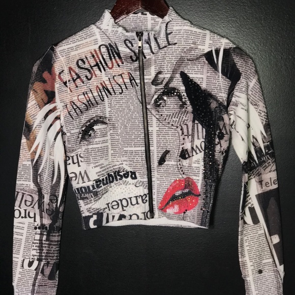 Log sleep turtle neck, crop top - Picture 1 of 1